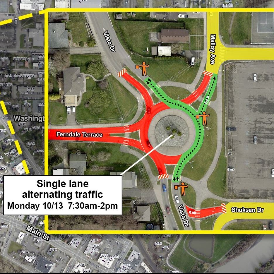 Ferndale Terrace - Vista Roundabout Oct13