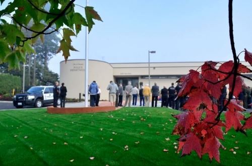 Police Department Outside