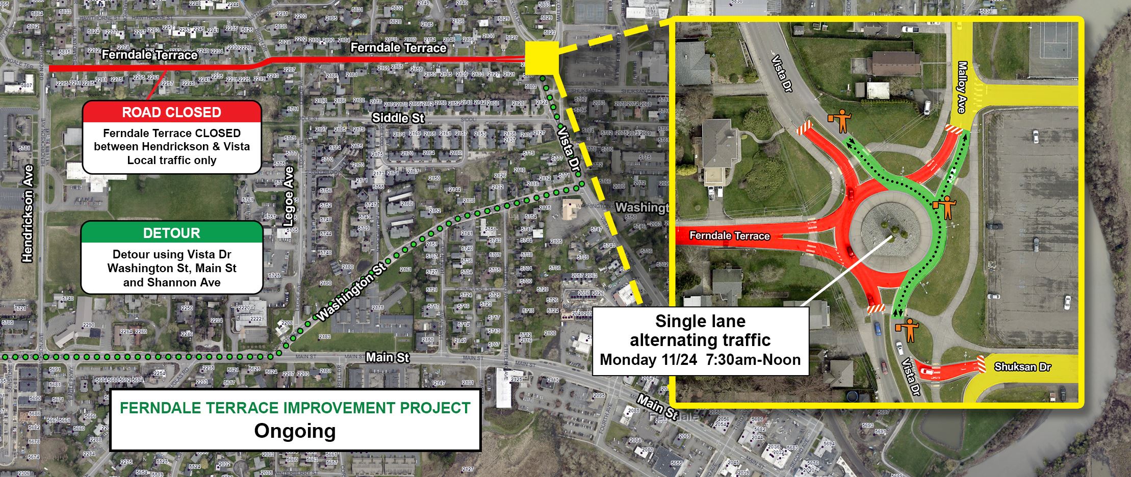Ferndale Terrace - Vista Roundabout Nov24